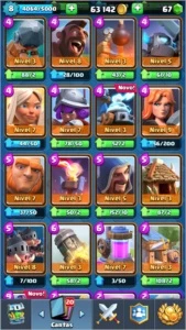 Conta Clash Royale: lvl - 8, Arena - 13, Lendárias - 11