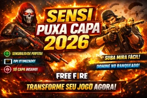 🔥 Sensi Puxa Capa Insana 2026 – Free Fire 🔥