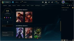 Conta Lol antiga - League of Legends