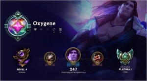 Conta LoL Platina 2 - League of Legends