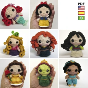 PDF: pack mini princesas - Outros
