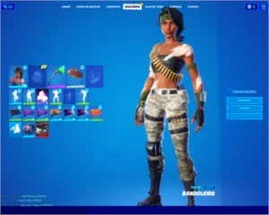 Vendo Conta de fort 200 skin glow ikonick coringa salve mund - Fortnite