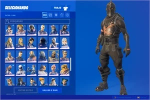 conta fortnite com s2, ikonik e glow