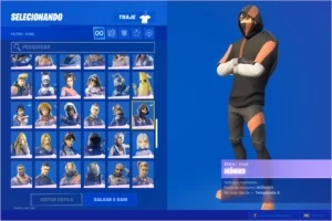conta fortnite com s2, ikonik e glow