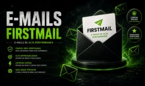 [Promoção] 30X E-Mails - Firstmail - Emails