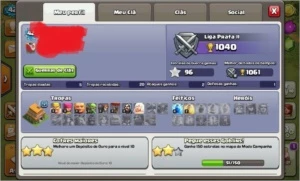 Clash of clans cv6 com mudança de nome