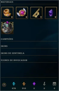 Conta Bronze 1 - League of Legends LOL