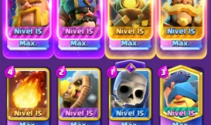 Conta de Clash Royale 9 anos deck de nível máximo 12 ev 4 He