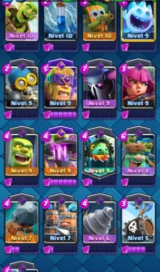 Conta de Clash Royale 9 anos deck de nível máximo 12 ev 4 He
