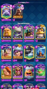Conta de Clash Royale 9 anos deck de nível máximo 12 ev 4 He