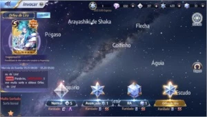 Conta CDZ Awakening A-22 - Saint Seiya Awakening SSA