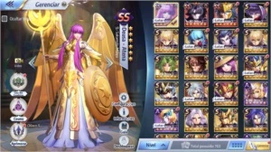 Conta CDZ Awakening A-22 - Saint Seiya Awakening SSA