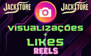 Pacote Engajamento Reels Instagram LIKES E VISUALIZAÇÕES  - Redes Sociais