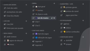 Servidor no Discord para Streamer