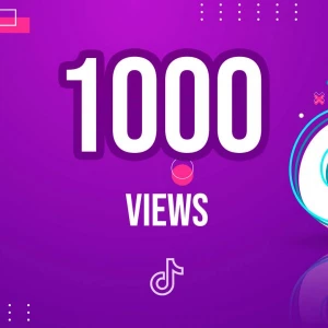 1000 Views - TIKTOK - Redes Sociais