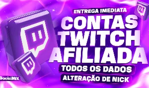 Conta twitch com nick BR [TOKENS]