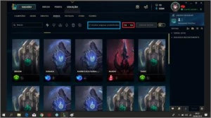 CONTA DE LOL PLATINA 5 - League of Legends
