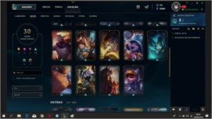 CONTA DE LOL PLATINA 5 - League of Legends