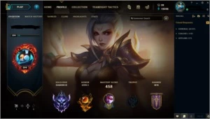 CONTA DIAMANTE 3/LVL 299/126 SKINS/121 CHAMPS - League of Legends LOL