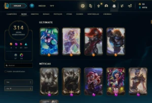 Conta Valorant + Conta LoL. 6k Gastos no total