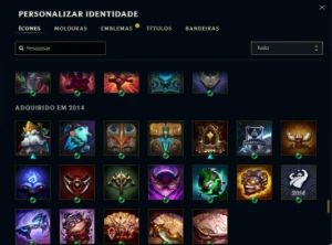 Conta [Lol]- Criada Em 2012 - Mmr [Platina] - 176 Skins - League of Legends