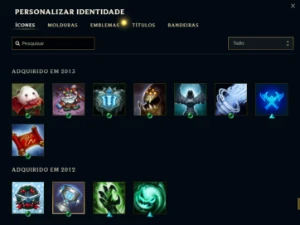 Conta [Lol]- Criada Em 2012 - Mmr [Platina] - 176 Skins - League of Legends