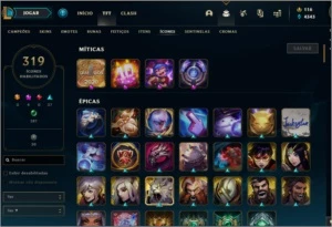 Conta Diamante 2 League of Legends LOL