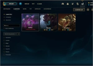 Conta Diamante 2 League of Legends LOL