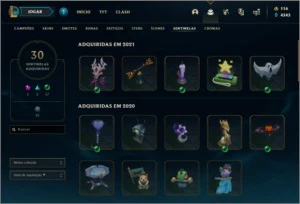 Conta Diamante 2 League of Legends LOL