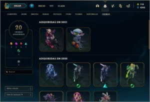 Conta Diamante 2 League of Legends LOL