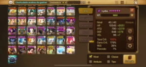 Conta Summoners War - Lydia
