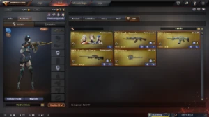 vendo conta de crossfire com 3 vip