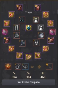 857 GS (394 AP / 463 DP) - Conta End Game - BDO - Black Desert
