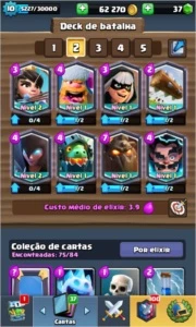 1 CONTA CLASH ROYALE NV 10 + 1 CONTA CLASH ROYALE NV 8
