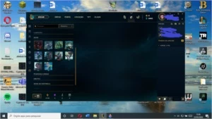 Três contas de league of legends LOL