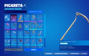 Conta fortnite caveirao roxo muito raro com tubarao mako