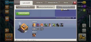 Conta Clash of Clans CV10 65% FULL