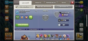 Conta Clash of Clans CV10 65% FULL