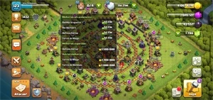 Conta Clash of Clans CV10 65% FULL
