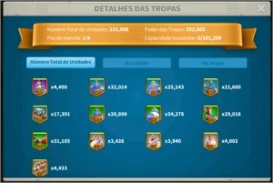Conta Rise of Kingdoms - Outros