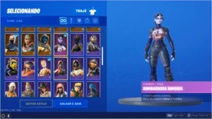 CONTA FORTNITE|84 SKINS|SALVE O MUNDO|TWITCH PRIME|1100 VBK