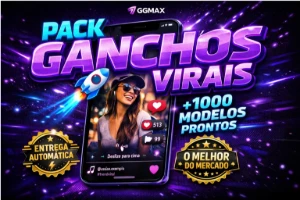🔥 Pack Ganchos Virais: +1000 Modelos Prontos 🚀 - Redes Sociais