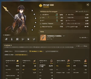 Conta genshin lvl 40 - Asia - Genshin Impact