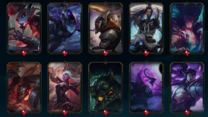 Conta (Ex Diamante) com 533 skins com todos campeões - League of Legends LOL