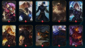 Conta (Ex Diamante) com 533 skins com todos campeões - League of Legends LOL