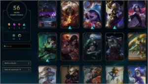 Conta league of legends level 120 barato LOL