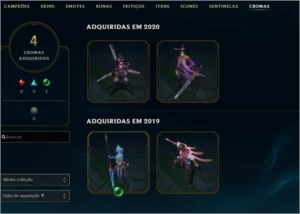 Conta league of legends level 120 barato LOL