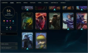 Conta league of legends level 120 barato LOL