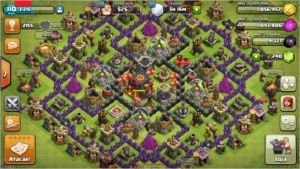 Vendo Conta Centro da Vila Nível 10 - Clash of Clans