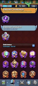 Conta Clash Royale 5 Anos 13K Troféus 22 Evos +713K Ouro